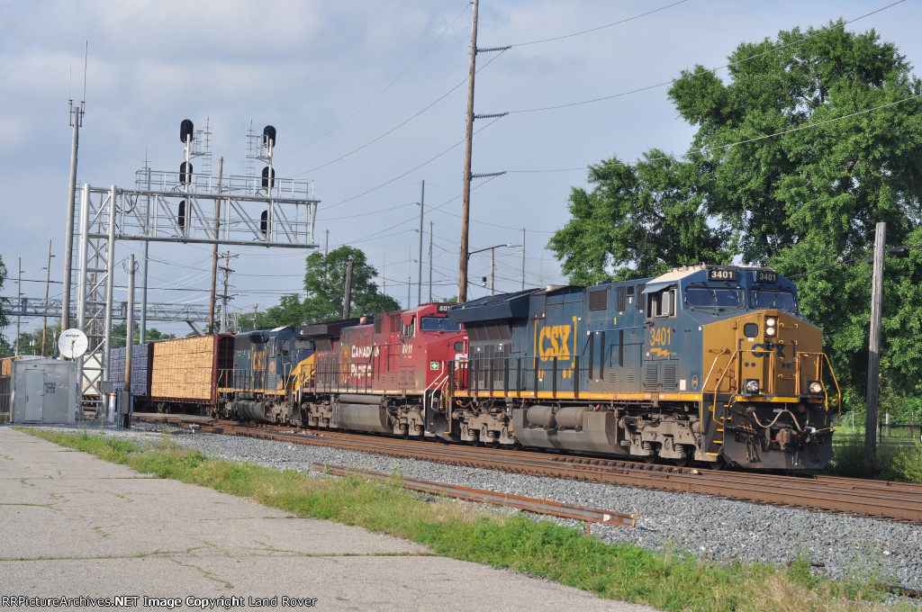 CSXT 3401 South